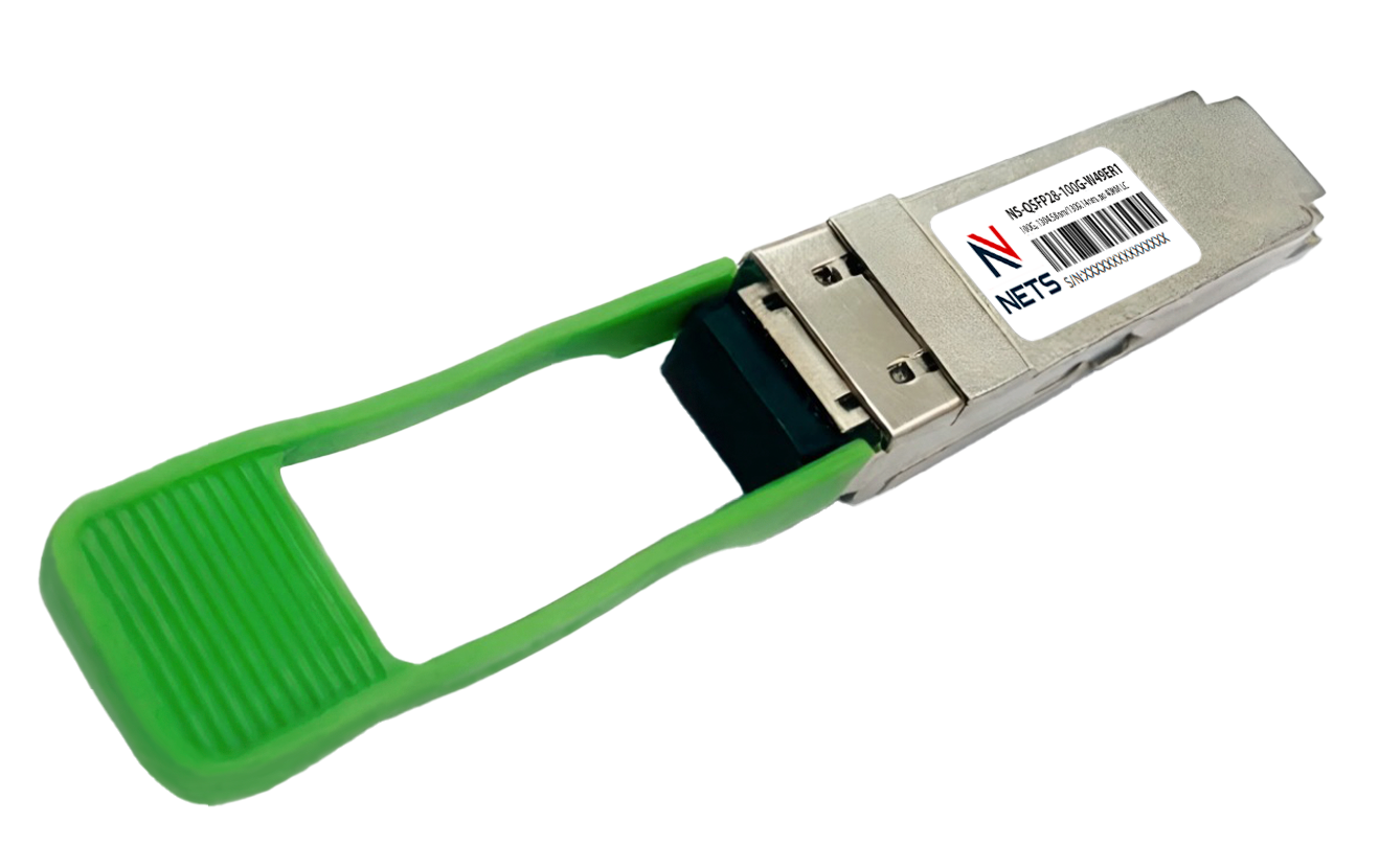 Оптический трансивер NS-QSFP28-100G-W49ER1 100G 1304.58nm/1309.14nm дальность до 40KM LC
