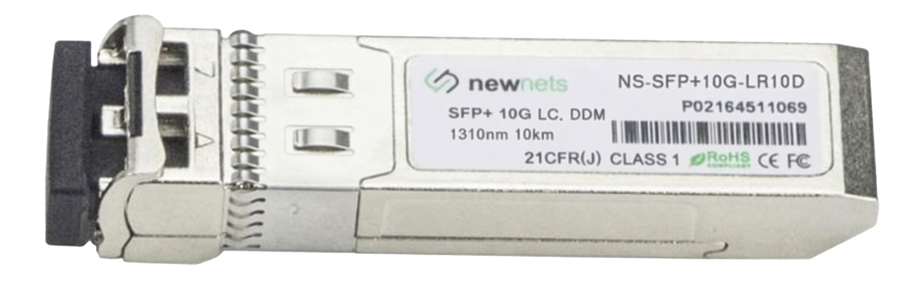 Оптический трансивер NS-SFP+10GBASE-LR10D, дальность до 10km, длина волны 1310nm, LC, DDM