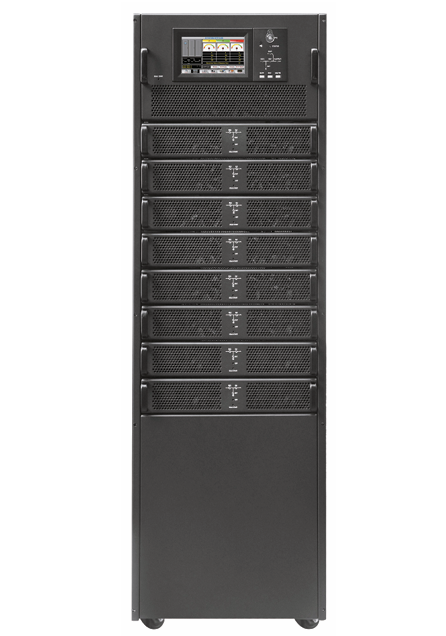 Силовой шкаф HEM200-25C (200 kVA макс. 8 слотов для силовых модулей HEPM25C)