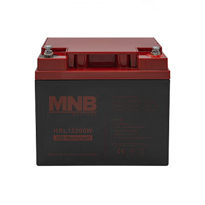 АКБ MNB HRL12200W, 12В, 45-50А/ч, клеммы M6