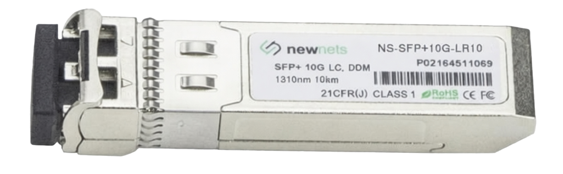 Оптический трансивер NS-SFP+10G-LR10, дальность до 10km, длина волны 1310nm, LC, DDM (Infinera)
