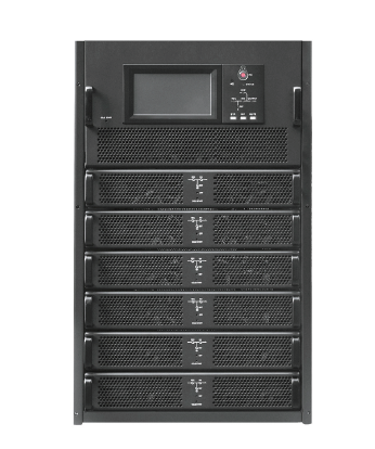 Силовой шкаф HEM150-25C (150 kVA макс. 6 слотов для силовых модулей HEPM25C, без автоматических выключателей)