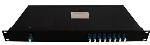 Оптический мультиплексор CWDM 1x8 длины волн 1470-1610нм, (LC/UPC), COM (FC/UPC) Rack