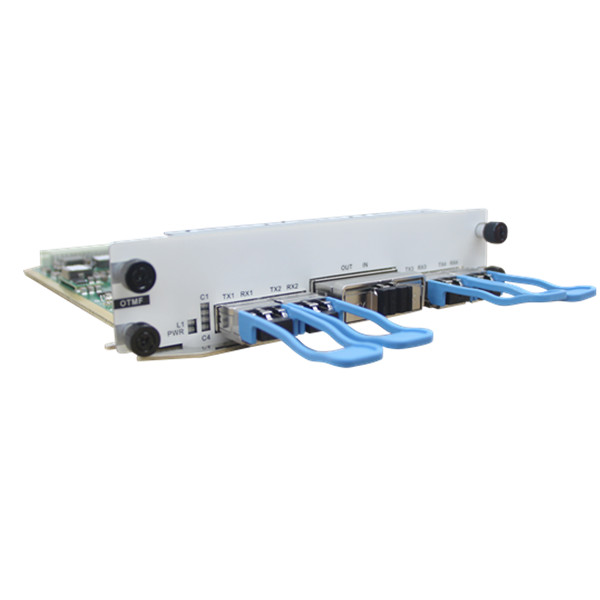 Карта Muxponder OTMF 4 порта QSFP28, 1 порт CFP2, 4x100G QSFP28 в 1*400G CFP2, DWDM: C-band 50GHz 96