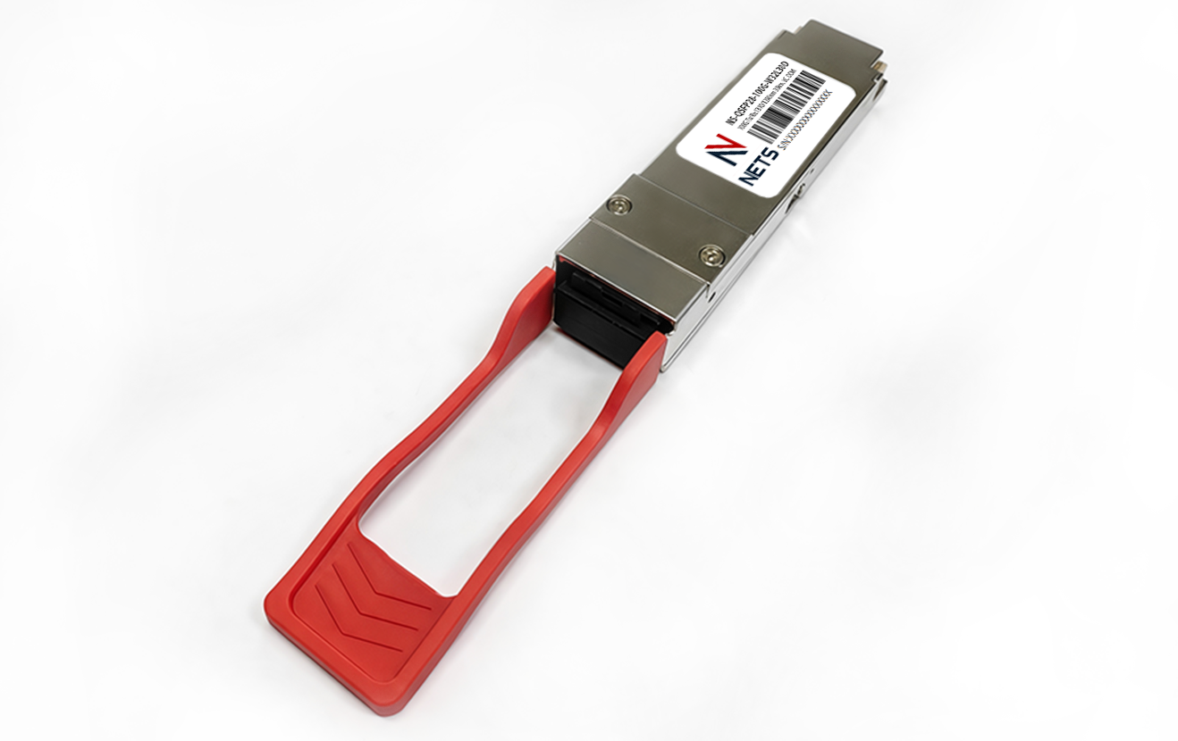 Оптический трансивер NS-QSFP28-100G-W32L30D, 100G Tx/Rx:1310/1290nm 30km, LC, DDM