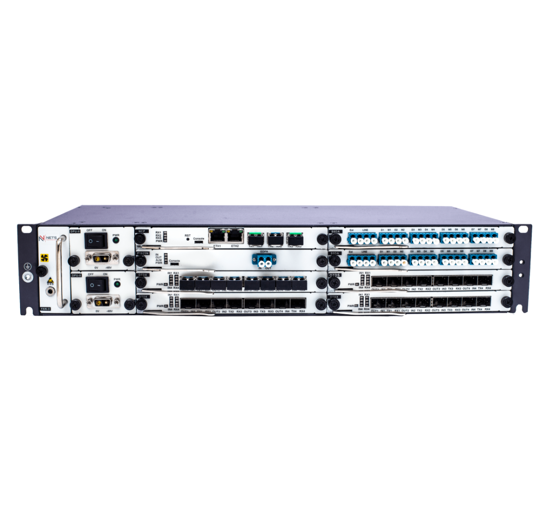 2U Шасси платформы DWDM без платы управления, питание AC+DC