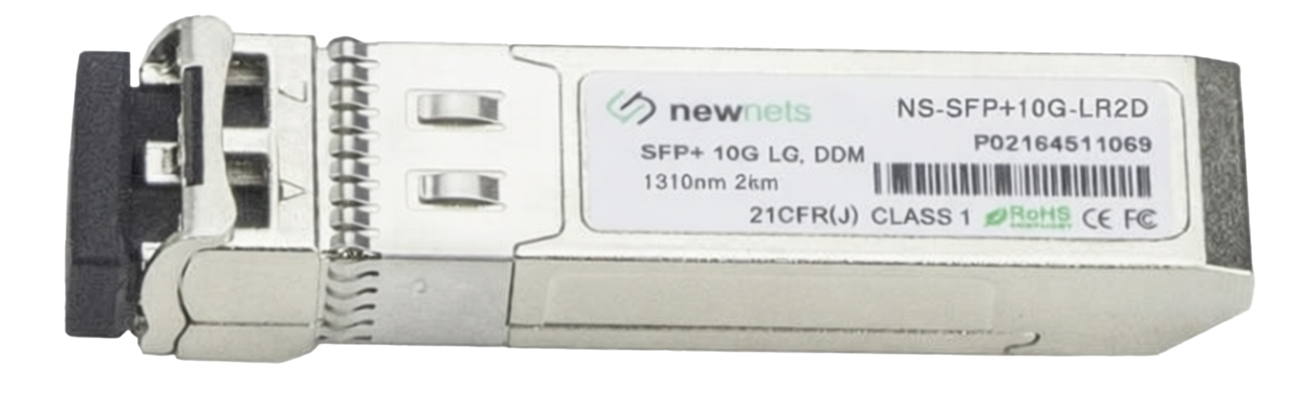 Оптический трансивер NS-SFP+10GBASE-LR2D, дальность до 2km, длина волны 1310nm, LC, DDM