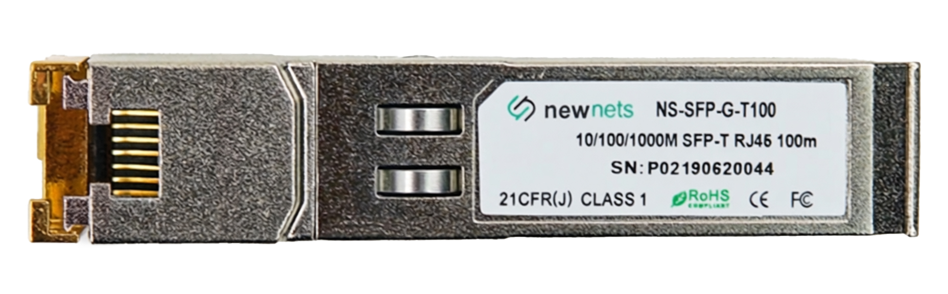 Медный трансивер NS-SFP-GT1000 Base-T, RJ-45, 1000MB, 100m (Realtek)