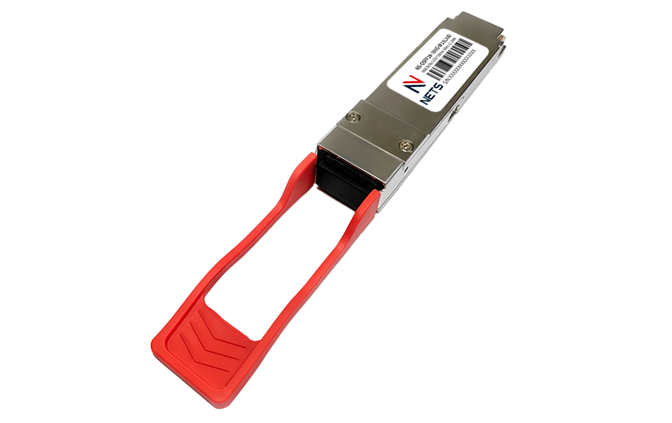 Оптический трансивер NS-QSFP28-100G-W23L30D, 100G Tx/Rx:1270/1330nm 30km, LC, DDM