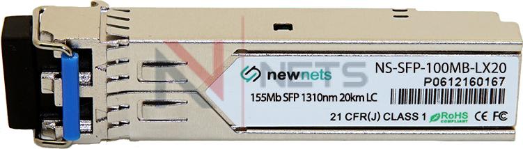 Оптический трансивер NS-SFP-100MB-LX20 дальность до 20km, длина волны 1310nm, LC, 100Mb