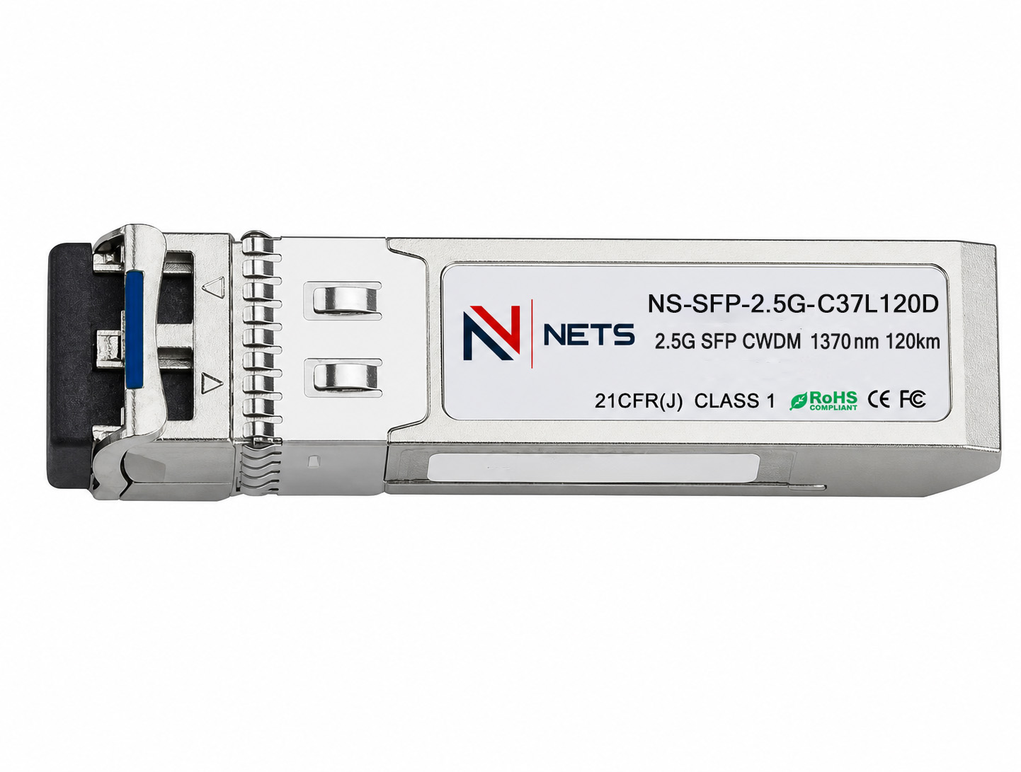 Оптический трансивер NS-SFP 2.5G CWDM, длина волны 1370nm, дальность 120km, LC, DDM