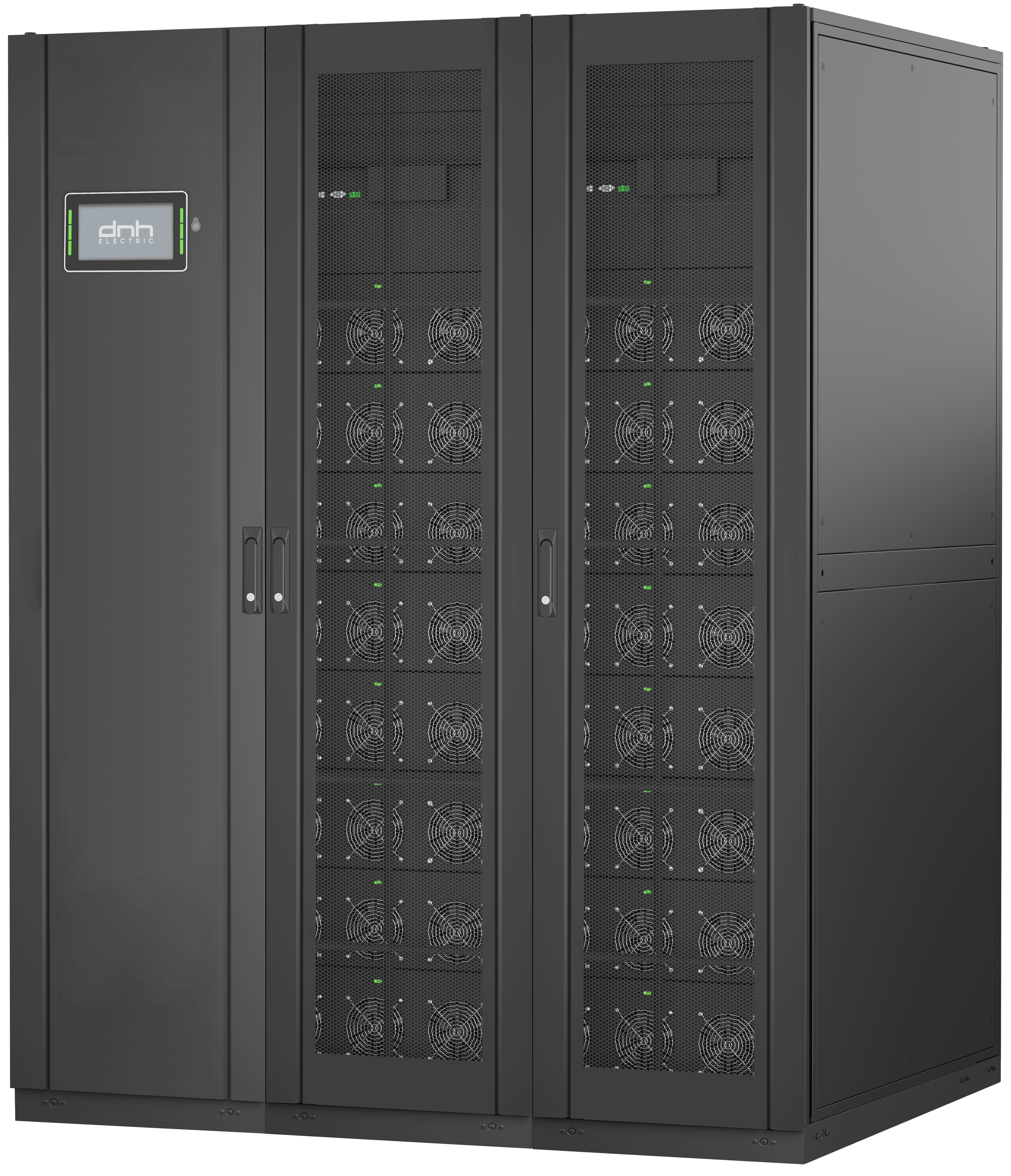 Силовой шкаф модульного ИБП DTM100062, 1000 кВА/1000 кВт, 3:3ф, Tower, 16 силовых модулей 62,5 кВА