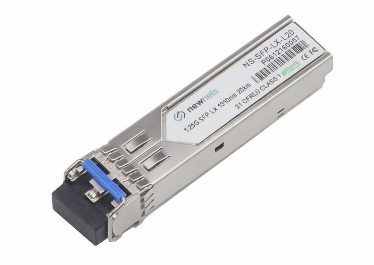 Оптический трансивер NS-SFP-1.25G-LX20 дальность до 20km, длина волны 1310nm, LC