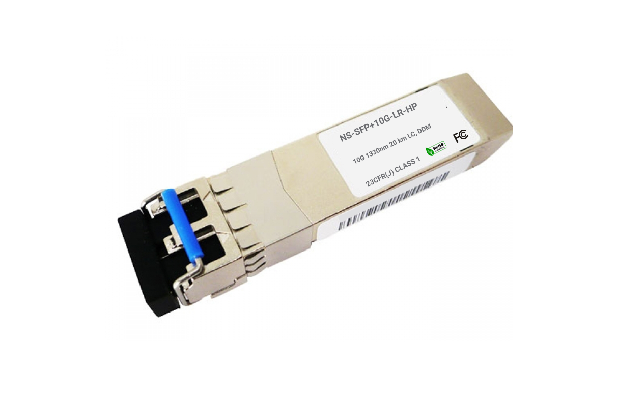 Оптический трансивер NS-SFP+10G-LR-HP дальность до 10km, длина волны 1310nm, LC, DDM