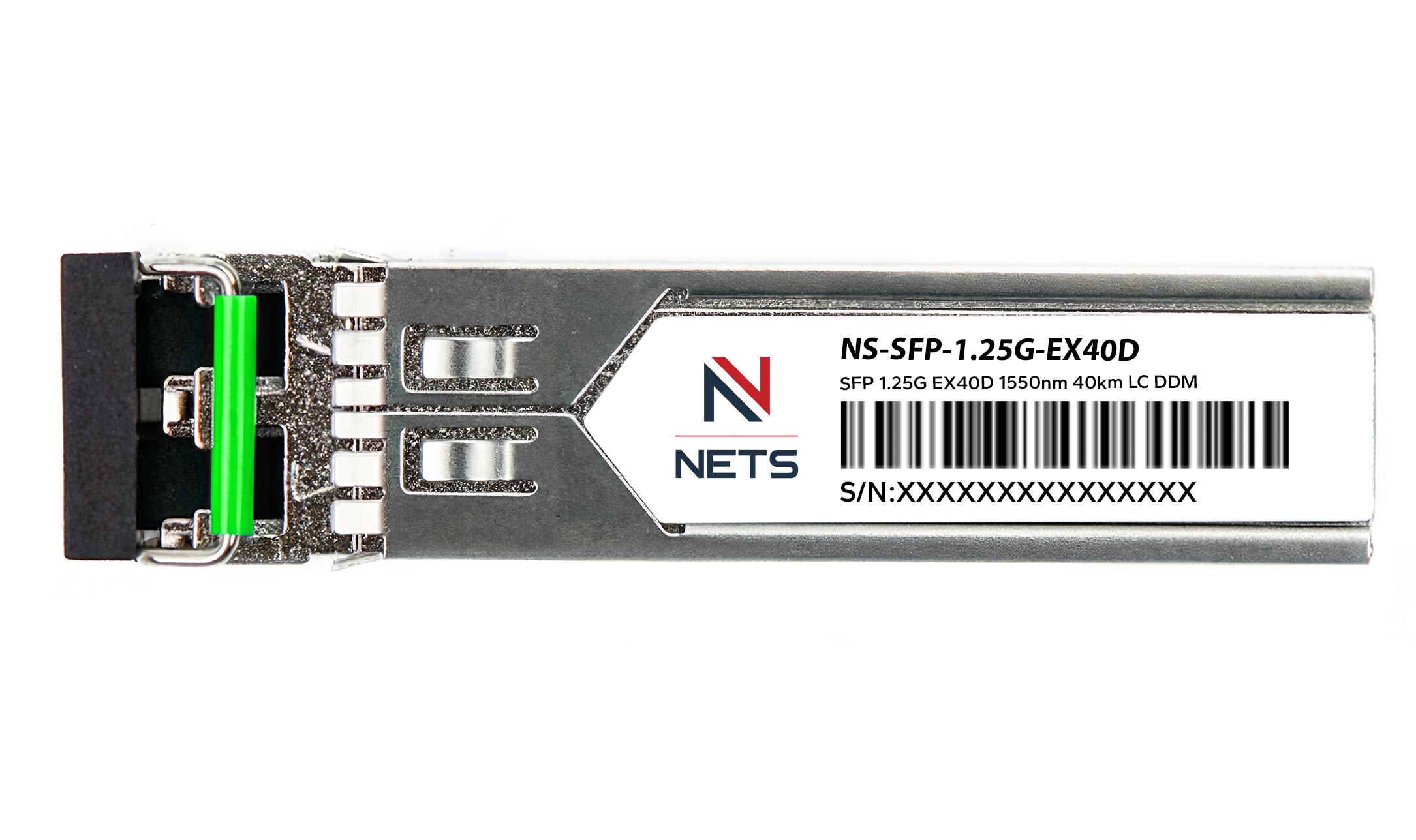 Оптический трансивер NS-SFP-1.25G-EX40D дальность до 40km, длина волны 1550nm, LC, DDM