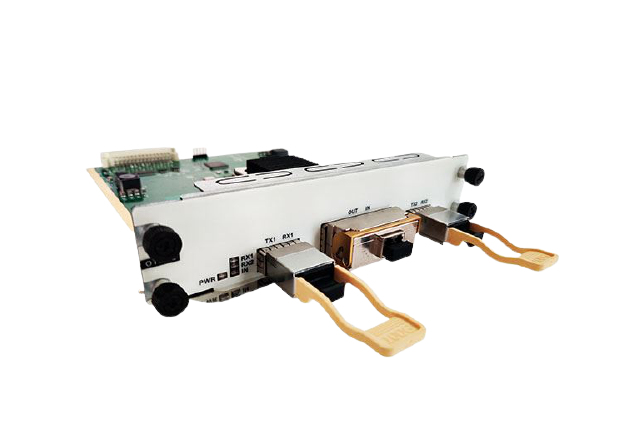 Карта OTMT2 Muxponder 2*100Gbit/s QSFP28 в 200Gbit/s CFP2 DWDM: C-band 50GHz 96 wave tunable