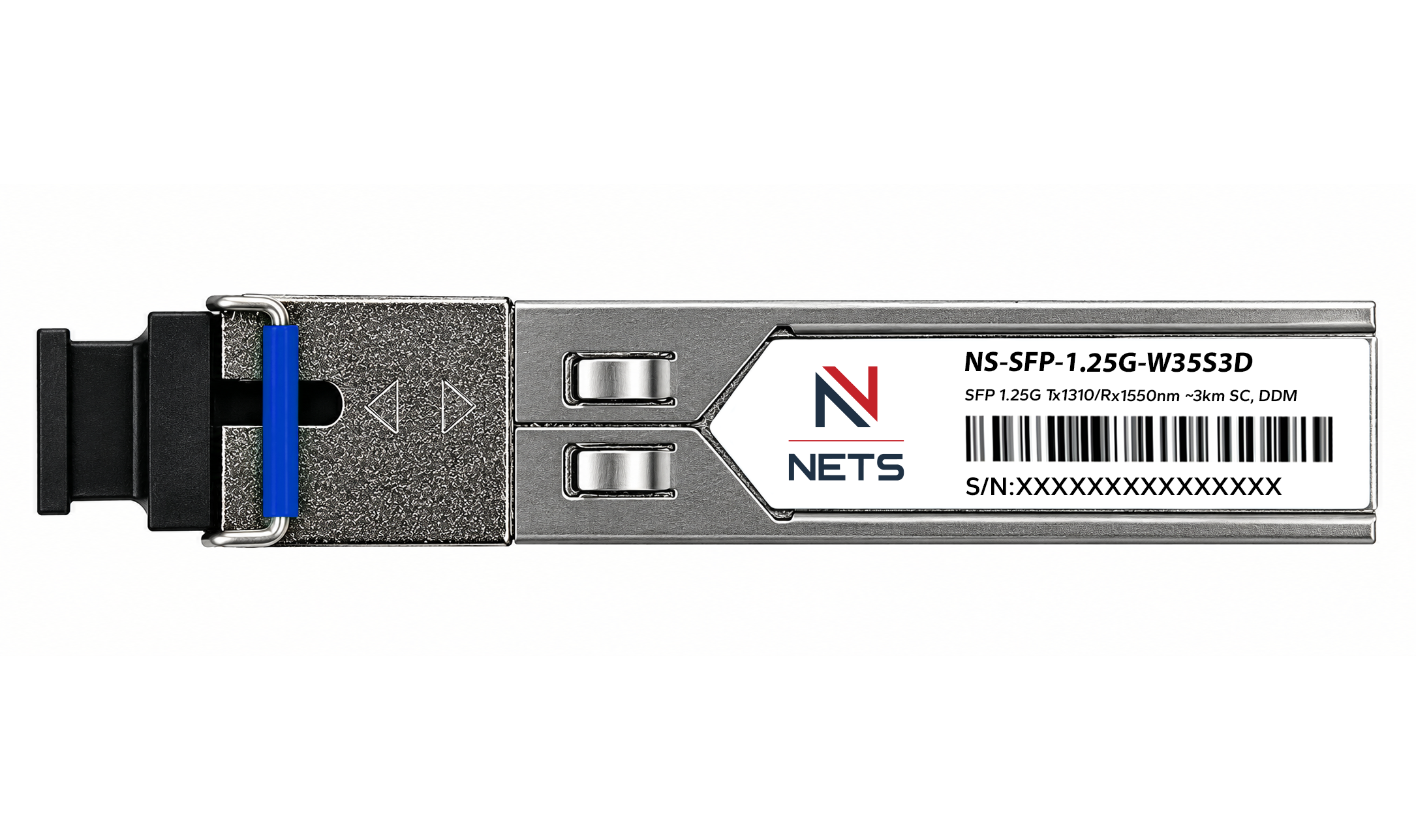 Оптический трансивер NS-SFP-1.25G-W35S3D, 1.25G Tx/Rx: 1310/1550nm 3km SC, DDM