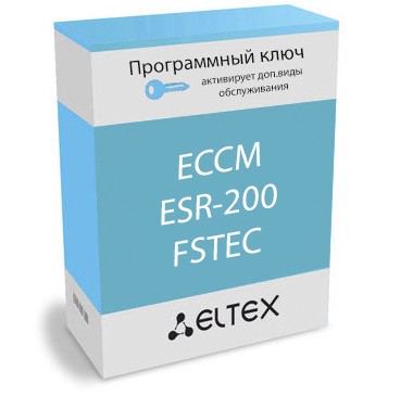Опция ECCM-ESR-200-FSTEC : 1 сетевой элемент ESR-200 FSTEC