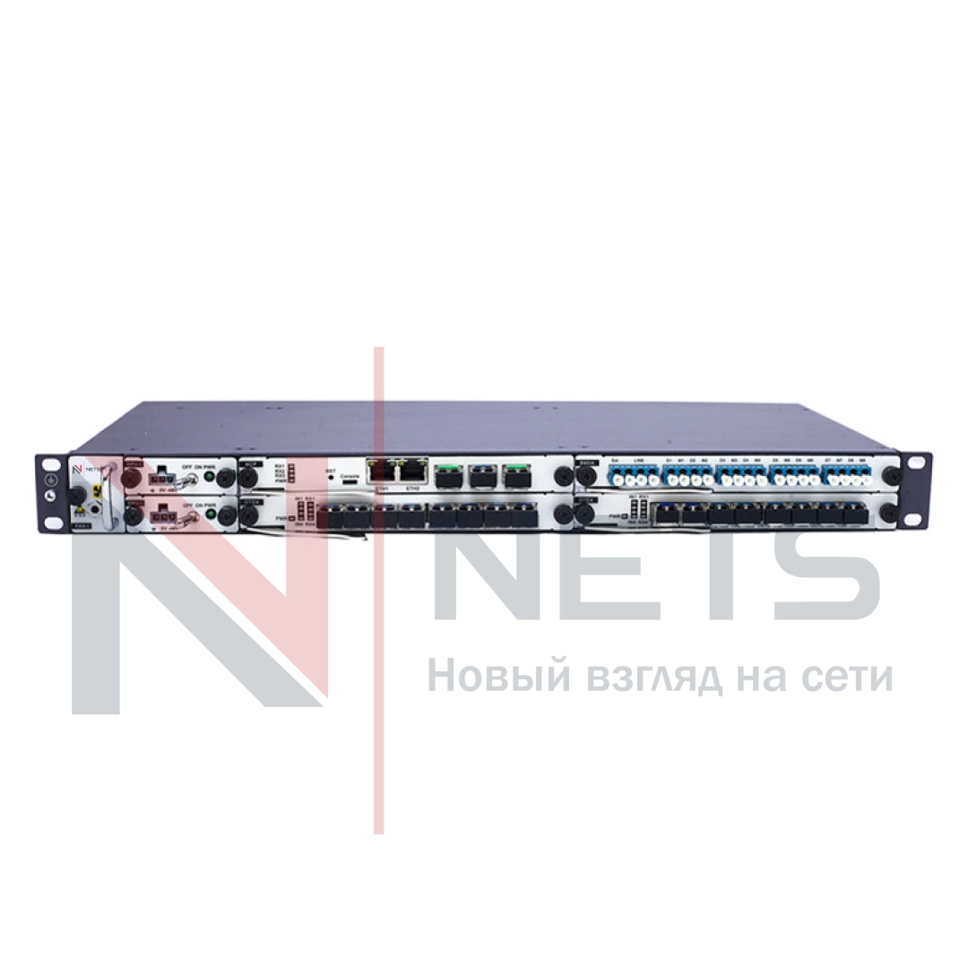 1U Шасси платформы DWDM + SOA