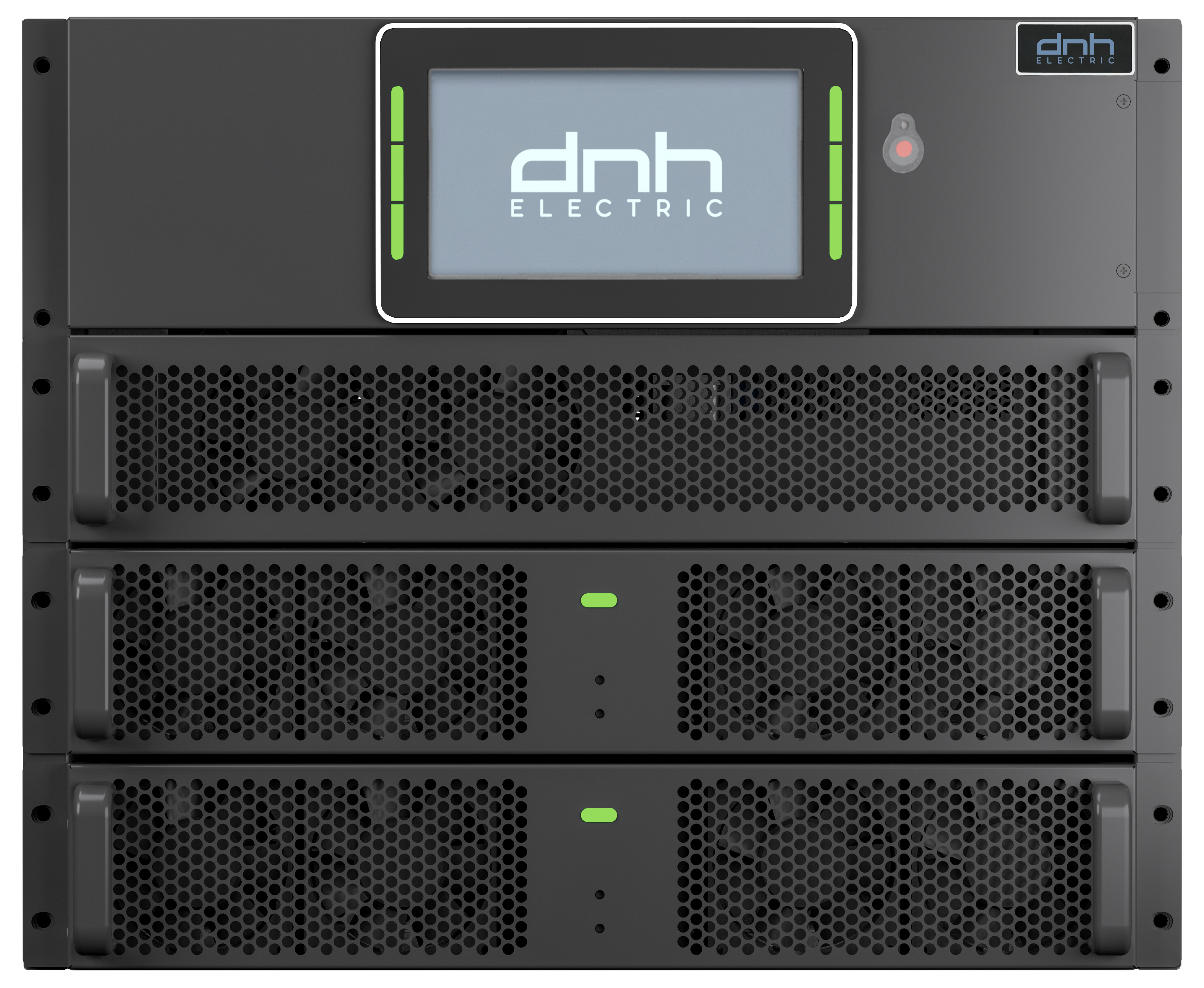 Силовой шкаф модульного ИБП DRM04020, 40 кВА/40 кВт, 3:3ф, Rack Tower, 2 силовых модуля 20 кВА