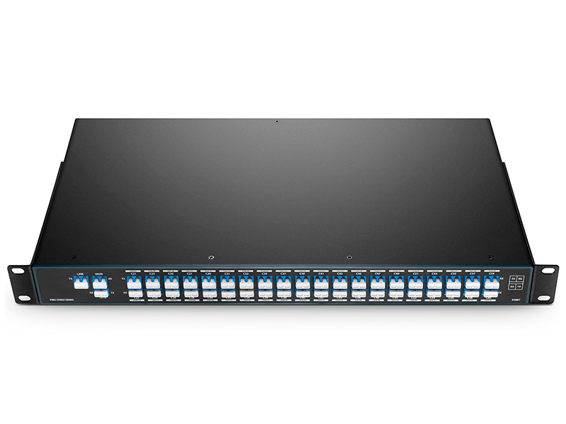 1U Шасси AWG Mux Demux 19" 96 длин волн 50GHz