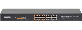 Управляемый коммутатор Beward с поддержкой PoE STW-16P8