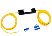 Сплиттер ABS Box PLC 1/2, длина 1-1.5m, буфер 3mm - LC/UPC