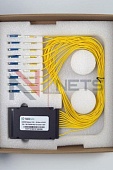 Оптический мультиплексор CWDM 1x16 длины волн 1310-1610nm, (LC/UPC), COM (SC/UPC), ABS Box
