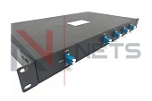 Оптический мультиплексор CWDM 1x4 длины волн 1470-1530nm, (LC/UPC), COM+EXP (SC/UPC), Rack