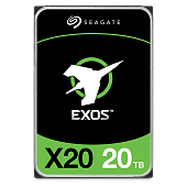 Жесткий диск Seagate Exos X20 20Tb 3.5" 7200rpm 256Mb SATA 6Gb/s ST20000NM007D