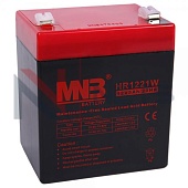 АКБ MNB HR1221W, 12В, 5,2А/ч, клеммы F2