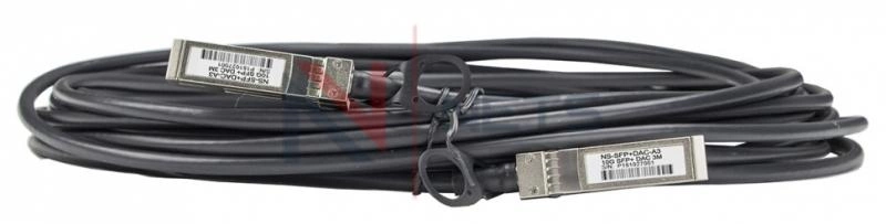 Оптический трансивер Direct Attach NS-SFP+DAC-A3, соединительный шнур DAC 3m