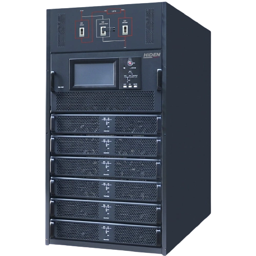 Силовой шкаф HEM150/25C-W/O PDU (150 kVA макс. 6 слотов для силовых модулей HEPM25C, без автоматов)